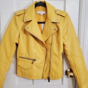 SALE Nwt N Y & comp faux leather jacket